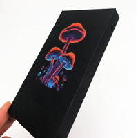 Boîte à chocolat personnalisée de marque privée, holographique, petite, avec impression UV en relief, pliable, impression quadricolore, vente en gros