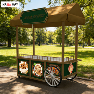 Nouvelle conception de chariot à main pour glaces et desserts glacés, sucettes glacées italiennes - Product Image 4