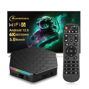 T95Z PLUS H618 Set-top Box 4GB/64GB Android 12.0 HD Dual Band WIFI6 + BT 5.0 6K Video Decoder Smart Tv Boxes