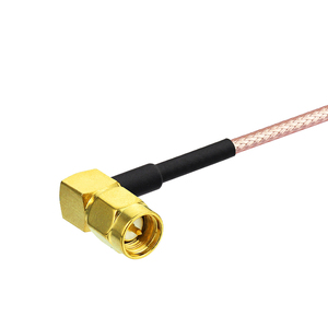 Superbat personalizado Sma macho a Sma macho <span class=keywords><strong>Cable</strong></span> RG316 <span class=keywords><strong>Cable</strong></span> <span class=keywords><strong>coaxial</strong></span> <span class=keywords><strong>antena</strong></span> WiFi <span class=keywords><strong>Cable</strong></span> 30cm - Product Image 2