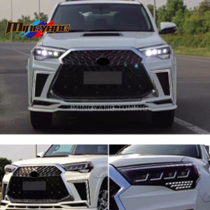 LX Thiết Kế Facelift Bumper Bodykit Mui Xe Nắp Ca-pô Đèn Pha Đèn Hậu Cho Toyota <span class=keywords><strong>4</strong></span> <span class=keywords><strong>Runner</strong></span> <span class=keywords><strong>4</strong></span> <span class=keywords><strong>Runner</strong></span> 2010 2021 Cơ Thể Kit - Product Image 5