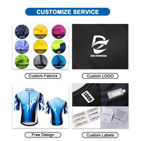 Vêtements d'équipe personnalisés anti-UV, maillot de cyclisme pour hommes, impression par sublimation, ensemble de shorts de cyclisme sur route pour les événements cyclistes