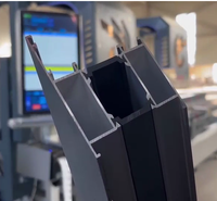 Scie à découper CNC à tête unique avec lame de 650 mm, motorisée, pour fenêtres et portes