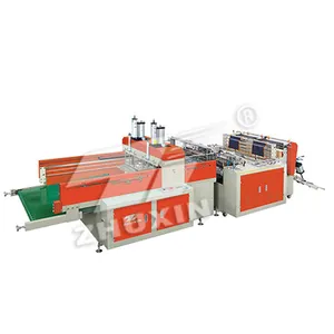 High Speed Biodegradable Recycled Plastic T-shirt Shopping Bag Making Machine Fully Automatic Price