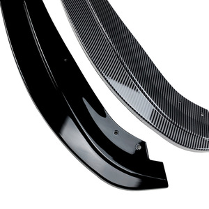 Amp-Z Front Bumper Lip Carbon Fiber Texture For Bmw 3 Series E90 E91 Lci 2009-2012 - Product Image 5
