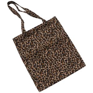 Custom Logo Size Printed Eco Leopard Reusable Foldable Organic Calico <b>Canvas</b> <b>Tote</b> <b>Bag</b> Grocery Cotton Shopping <b>Bags</b> - Product Image 2