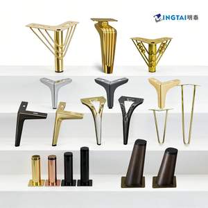 Gambe <span class=keywords><strong>per</strong></span> Divano in Metallo Resistente dal Design Moderno, <span class=keywords><strong>Piedini</strong></span> <span class=keywords><strong>per</strong></span> Tavolo da Pranzo, <span class=keywords><strong>Mobili</strong></span> <span class=keywords><strong>per</strong></span> <span class=keywords><strong>Cucina</strong></span>, Soggiorno, Ufficio, Bagno, Facili da Installare - Product Image 4