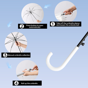 Bán buôn Khuyến mãi giá rẻ giá bán tự động rõ ràng thẳng ô dịch ô PVC không ướt tùy chỉnh in ấn J xử lý - Product Image 5