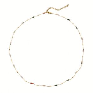 Cuentas Planas Personalizadas, Sin Deslustre, Rellenas de Oro, Cadena de Joyería Permanente al por Mayor para Joyería Permanente - Product Image 1