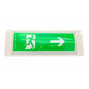 Lámpara de Emergencia Kros de Pared o Empotrada IP42 120lm 1H de Autonomía con Indicadores de Dirección Fuente de Luz LED - Product Image 1