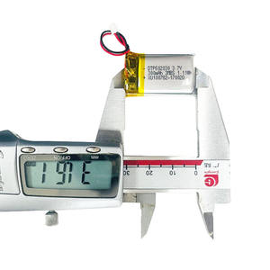 Batería de Iones de Litio 602030 de 300 mAh y 3.7 V, Fabricante OEM para Juguetes, Suministro Directo de Fábrica de Polímeros - Product Image 2