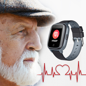 Montre intelligente 4G D32 avec détection de chute, fréquence cardiaque, SOS, oem, avec alarme, <span class=keywords><strong>GPS</strong></span>, LBS, wi-fi, localisation, pour personnes âgées - Product Image 4