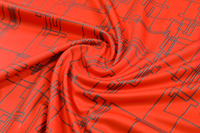 Ensemble d'entraînement de football personnalisé Orange : Haut et pantalon à manches longues, demi-zip, en polyester, séchage rapide, pour équipe sportive