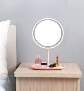 High Quality Adjustable LED Makeup <b>Mirror</b> Portable Glowing Vanity Table Lamp for Bedroom - Product Image 2