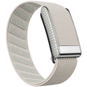 Correa de Repuesto de Nailon Elástico con Marco Metálico de Diamantes de Imitación Brillantes para Whoop5.0, Correa Ajustable de Lujo para Monitor de Actividad Física - Product Image 3