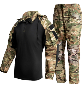 Chine Xinxing Chemise de grenouille de 3e génération pour hommes-Haut d'entraînement camouflage tactique à manches longues en mélange de poly-coton durable - Product Image 4