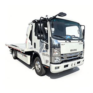 Camión de Remolque 6T de Tailandia, Camión de Plataforma ISUZU para Transporte de Automóviles, para Rescate en Carretera - Product Image 2