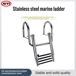 Gran oferta de acero inoxidable 316, escalera marina de acero inoxidable, yate, escalera plegable oculta, escalera telescópica, barco - Product Image 3