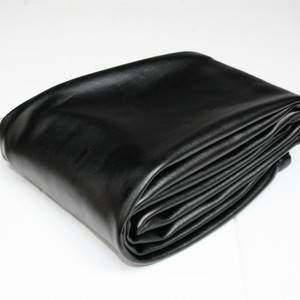 Pantalones de Cuero Negros Ajustados para Niñas, Ropa de Cuero de Diseñador de Moda - Product Image 4