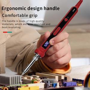 Phong Cách Mới Nội Bộ Nhiệt 100W Chuyển Đổi Hiển Thị Kỹ Thuật Số Hàn Sắt Điện Tử Sửa Chữa Hàn Hàn Bút Cầm Tay Luo Sắt - Product Image 2