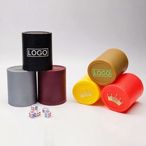 Vaso de Dados de Plástico Personalizado con Logotipo, en Forma de Corona, Resistente, Apto para KTV, Bares, Fiestas y Juegos de Mesa - Product Image 1