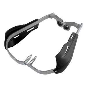แผ่นป้องกันการชนสำหรับรถจักรยานยนต์ อลูมิเนียมอัลลอยด์ ที่จับแฮนด์แบบ Ergonomic สำหรับจักรยานเสือภูเขา อุปกรณ์เสริมเพิ่มประสิทธิภาพ - Product Image 1