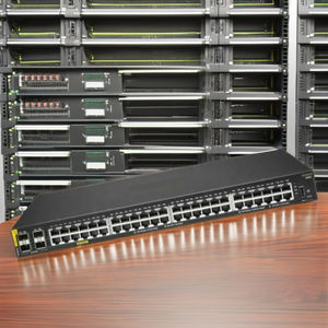 Commutateur Ethernet Gigabit géré 48 ports <span class=keywords><strong>R8N85A</strong></span> Fonction POE et QoS SNMP empilable et garantie 1 an <span class=keywords><strong>R8N85A</strong></span> - Product Image 4