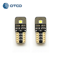 Lampadina LED T10 Canbus 12V-3030 SMD Super Luminosa 1.6W 192LM Certificata CE per Illuminazione Interna/Esterna Auto (194/W5W 24 Mesi)