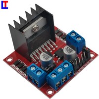 Placa Controladora de Motor de Doble Canal L298N, Módulo de Motor de Dos Vías y 2 Pasos para Coches Inteligentes, Robots, Accesorio, Proveedor de PCBA