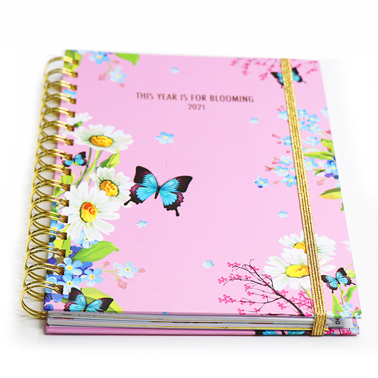 Экологичные стационарные школьные принадлежности, спиральные блокноты, индивидуальный дизайн логотипа для себя