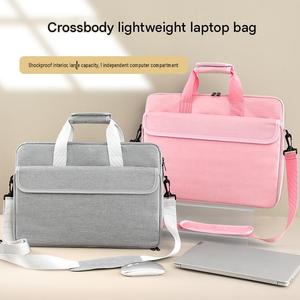 Sac à bandoulière léger et étanche pour ordinateur portable, type mallette de protection professionnelle, pour ordinateurs portables de 14, 15,6 et 17 pouces - Product Image 5