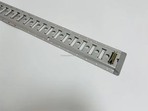 NOUVEAU Rail de fixation horizontal pour camion, profilé en acier inoxydable INOX 304, rail de fixation E O, canal d'ancrage - Product Image 2