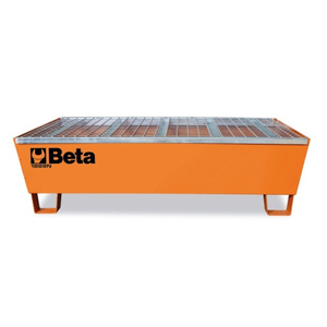 Tanque de recolección de acero Beta 1889N para contención de líquidos, capacidad de 200lt - Product Image 2