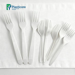 PLASTICORE <span class=keywords><strong>Kit</strong></span> de couverts à bas prix pour la restauration de mariage cuillère jetable fourchette couteau - Product Image 4