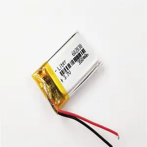 062030 3.7V 350mAh 602030 ליתיום פולימר סוללה נטענת פולימר ליתיום סוללה