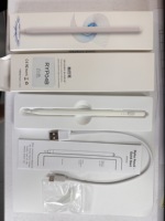 Stylet intelligent actif en aluminium RYP04A pour iPad 2018-2024 avec rejet de paume, détection d'inclinaison, attraction magnétique et pointe remplaçable