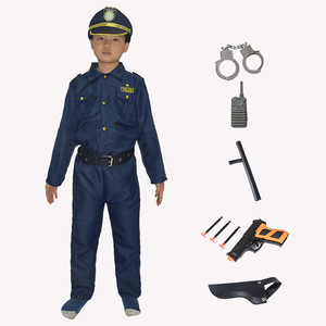 <span class=keywords><strong>Costume</strong></span> d'Officier <span class=keywords><strong>de</strong></span> Police pour Enfants <span class=keywords><strong>de</strong></span> Haute Qualité en Gros, Déguisement <span class=keywords><strong>de</strong></span> Personnage TV pour Fêtes d'Halloween et Jeu <span class=keywords><strong>de</strong></span> Rôle - Product Image 2