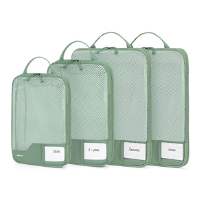 4pcs Compression Packing Cubes Suitcases <strong>Organiser</strong> Bag Travel Bags <strong>Organiser</strong> for <strong>Backpack</strong> Tear-resistant Packing <strong>Organiser</strong> - Product Image 1