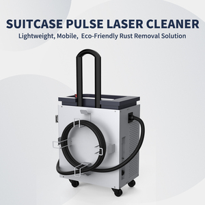 300W Pulsed <strong>Laser</strong> Cleaning Machine with Air Cooling System for Metal Rust Paint and Mill Scale Removal - Product Image 2