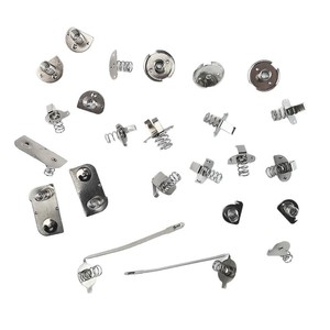 Precision Progressive Die Stamping Service Custom Brass Copper Connector Terminal <b>Clip</b> Spring - Product Image 1