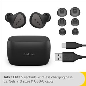 Auriculares intrauditivos <span class=keywords><strong>Jabra</strong></span> Elite <span class=keywords><strong>5</strong></span> con cancelación activa de ruido híbrido, batería de hasta 7 horas de duración - Product Image 3