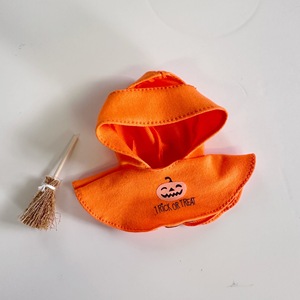 V1 V2 V3 17cm Ropa de Muñeca Disfraz de Halloween Escoba <span class=keywords><strong>Capa</strong></span> de Calabaza Regalos de Novedad - Product Image 1