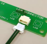 Harnais de câbles électriques en cuivre personnalisé, câble JST LEA, connecteur à pas de 1,8 mm pour applications électroniques automobiles, isolation en PVC