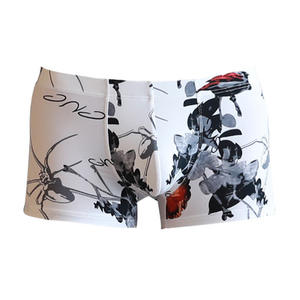 Bóxer estampado <span class=keywords><strong>de</strong></span> seda <span class=keywords><strong>de</strong></span> hielo para hombre, ropa interior, sexy, a la moda, nuevo, venta al por mayor - Product Image 5