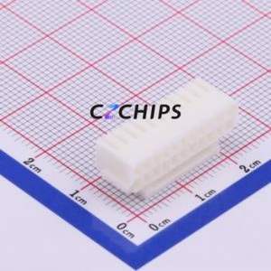 P2026-2x11P Housing (Wire-to-Board / Wire-to-Wire) P=2mm Connector ( Jack Structure: 2x11P )( Pitch: 2mm )( Row Spacing: 2mm ) - Product Image 2