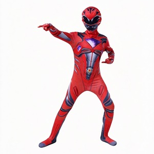Disfraz de Power Rangers para Niños de 8 a 13 Años, Traje Completo para Juego de Rol, Anime, Primavera 2026 - Product Image 5
