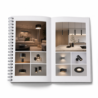 Impression de catalogues personnalisés, brochure de profil d'entreprise, service d'impression offset couleur en gros, papier de qualité supérieure, plastification brillante