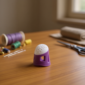 Ditoio in silicone Ilan 1,5x2 cm per protezione durante il cucito, 1 pezzo - Product Image 2
