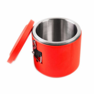 Recipiente isotérmico redondo 52QT con interior de acero inoxidable para Caterers - Product Image 1