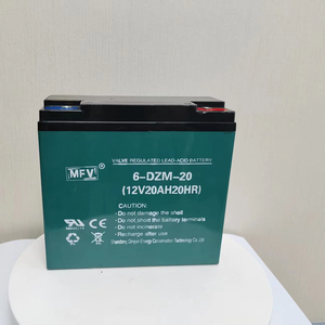 6-DZM-20 12V 20ah Batería de plomo ácido Precio Juguetes Sistema UPS Scooter eléctrico Carritos de golf - Product Image 1